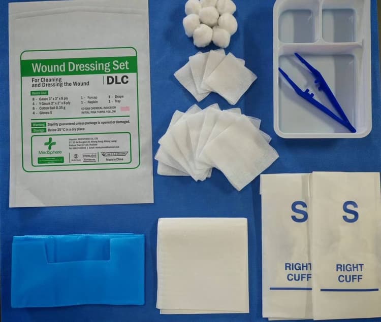 DLC Wound Dressing Set